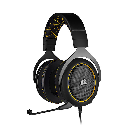 Tai nghe Corsair HS60 PRO Surround 7.1 Yellow - Hàng Chính Hãng