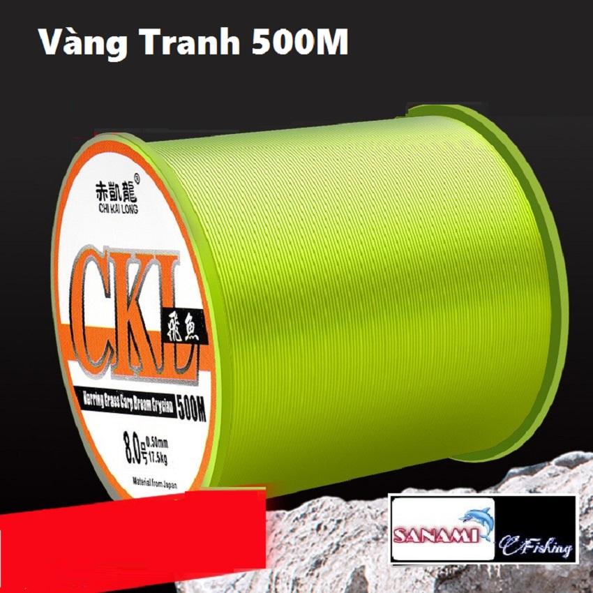 Cước Câu Cá Nhật Bản CKL 500M Vô Cùng Dẻo Dai,Độ Bền Cao Và Cắt Nước Tốt DCR2 - Sanami Fishing