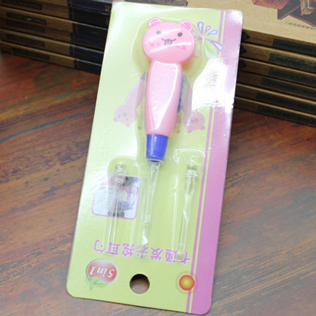Visible Ear Spoon with LED Illuminated for Kids Ear Care Kit