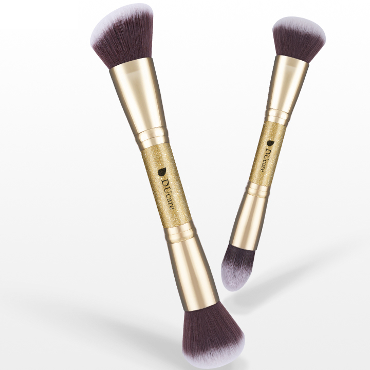 Combo cọ trang điểm DUcare 2 PCS Double-ended Makeup Brushes Foundation Powder Contour Brush