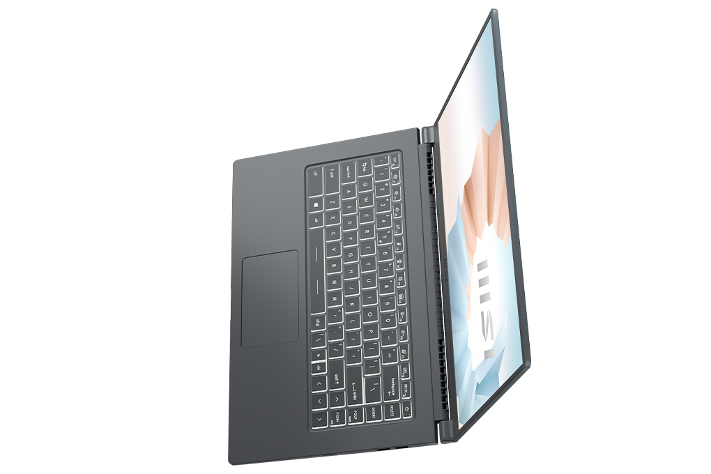 MSI Modern 15 A5M R7 5700U/8GB/512GB/15.6&quot;F/Túi/Chuột/Win11/(237VN)/Xám - Hàng chính hãng