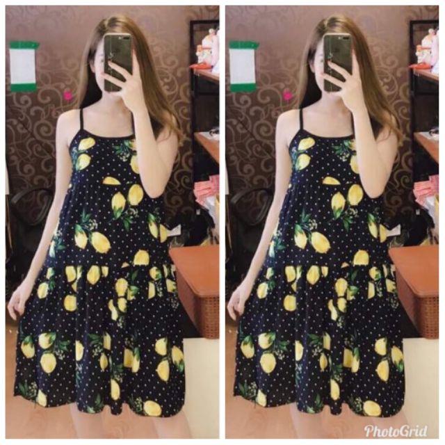 [Hàng loại 1]Đầm Bầu Váy Bầu cao cấp dáng Xuông Chất Lụa Hàn Mềm, siêu mát Thấm Mồ Hôi Tốt, Freesize từ 45 đến 70Kg