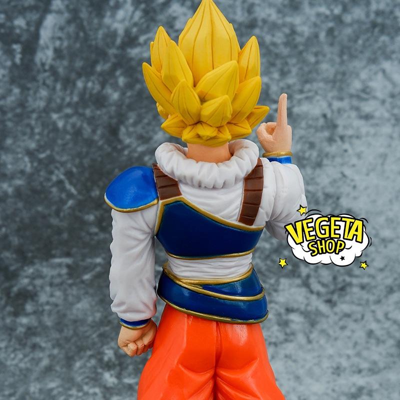 Mô hình Dragon Ball - Mô hình Songoku Son Goku Super Saiyan trang phục hành tinh Yardrats dịch chuyển tức thời - 22cm