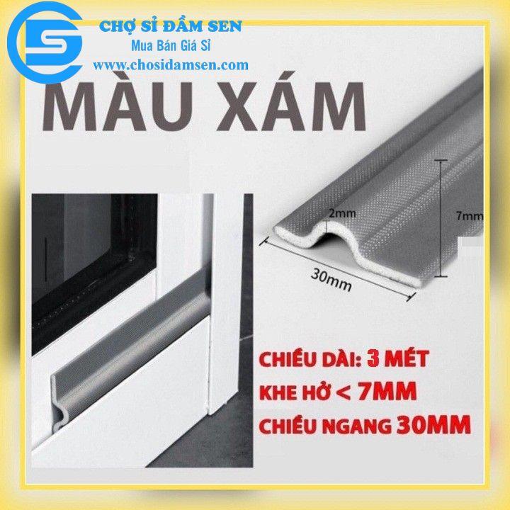 Ron, xốp chặn khe hở đa năng, Nẹp dán chân cửa chống côn trùng, bụi bẩn, giảm ồn