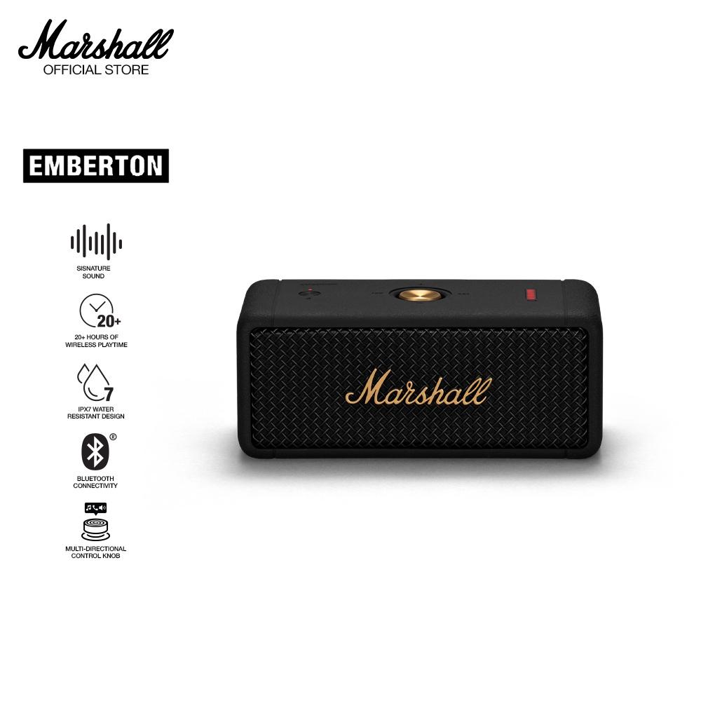 Loa Bluetooth Portable Marshall Emberton - Hàng Chính Hãng