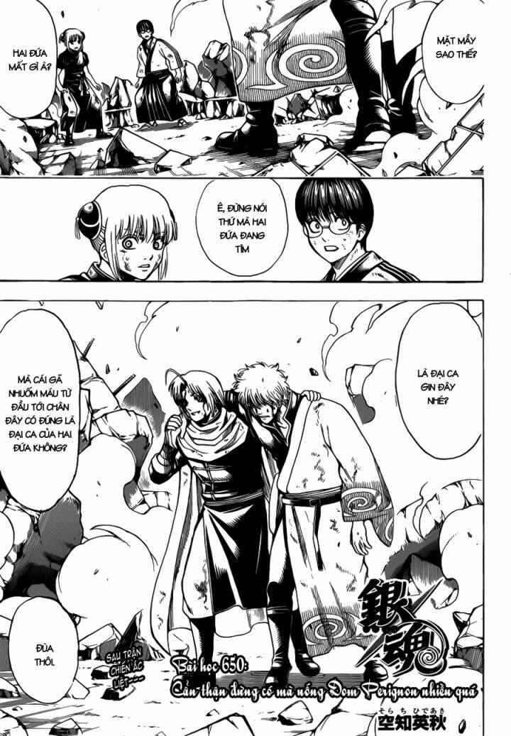 gintama - linh hồn bạc chapter 650 1