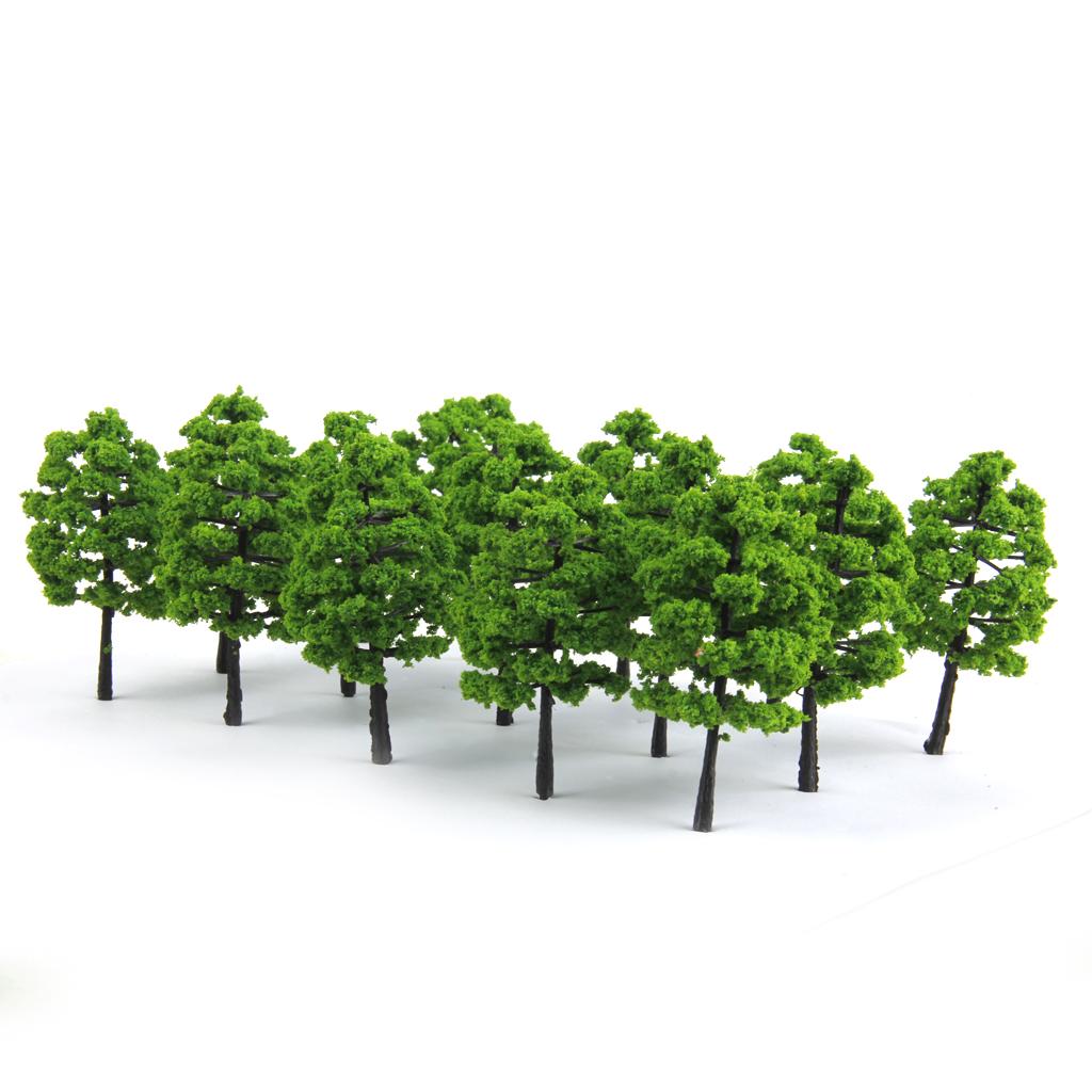 20x Model Trees Scenery 1:100 HO Scale Tree Landscape Layout