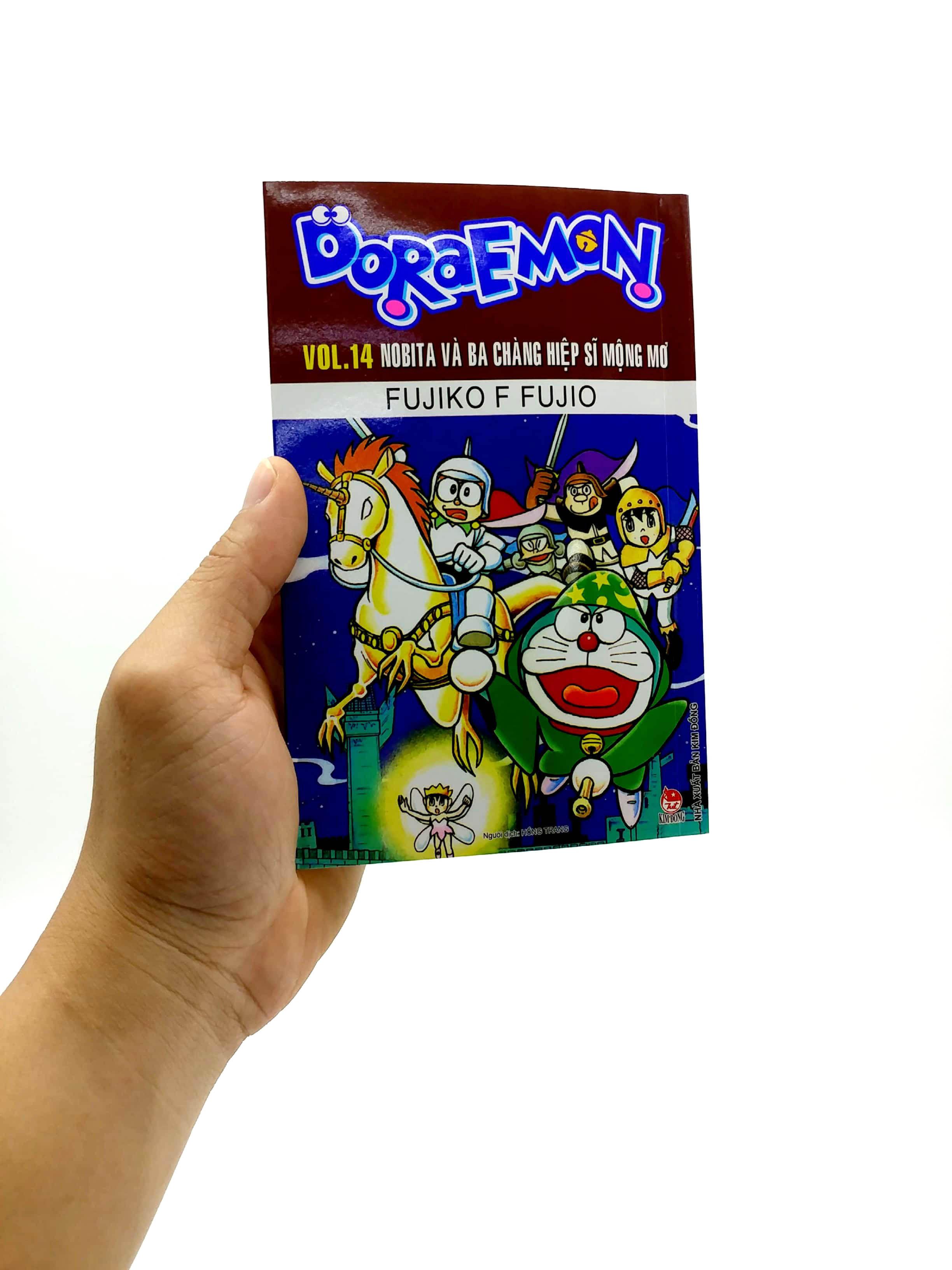 Doraemon Truyện Dài - Tập 14 - Nobita Và Ba Chàng Hiệp Sĩ Mộng Mơ (Tái Bản 2023)