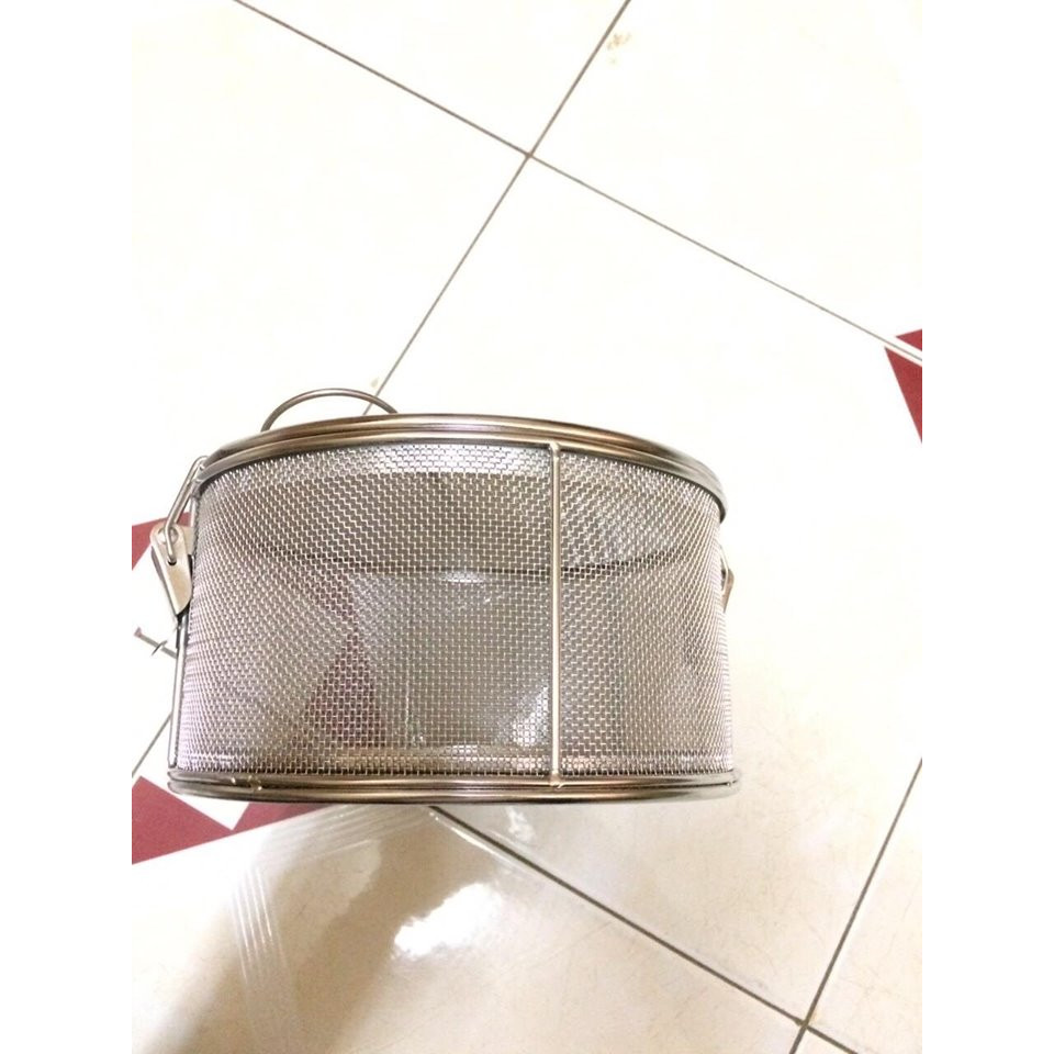 Vỏ lưới lọc xương, gia  vị  đa năng 18cm