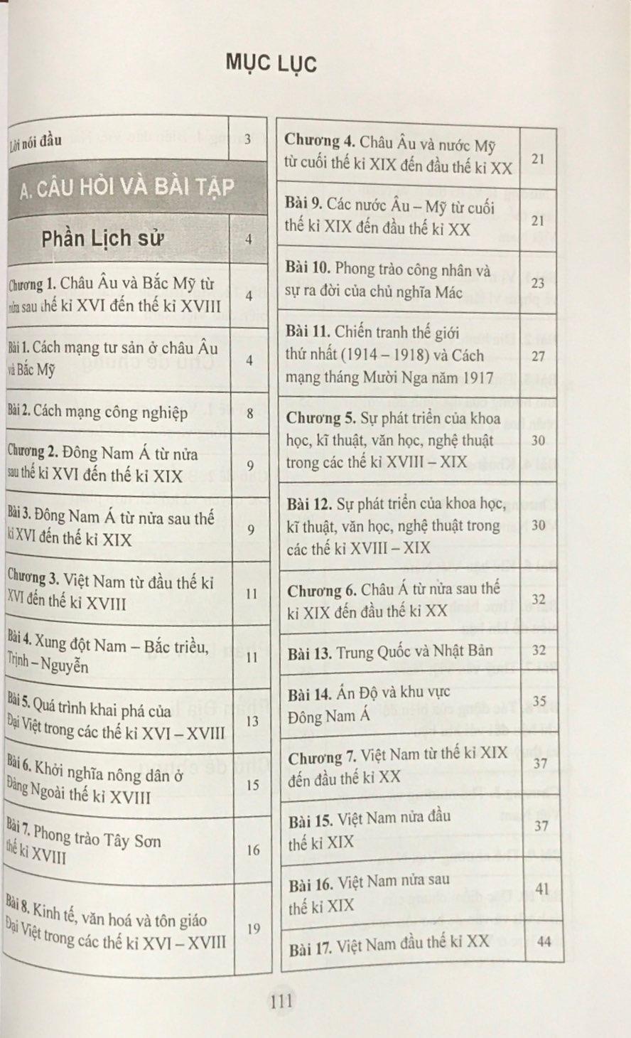 Bài Tập Lịch Sử Và Địa Lí 8 (Cánh Diều) (2023)