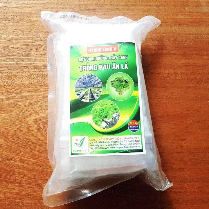 Bột thủy canh HYDROLAND V cho rau ăn lá gói 1Kg