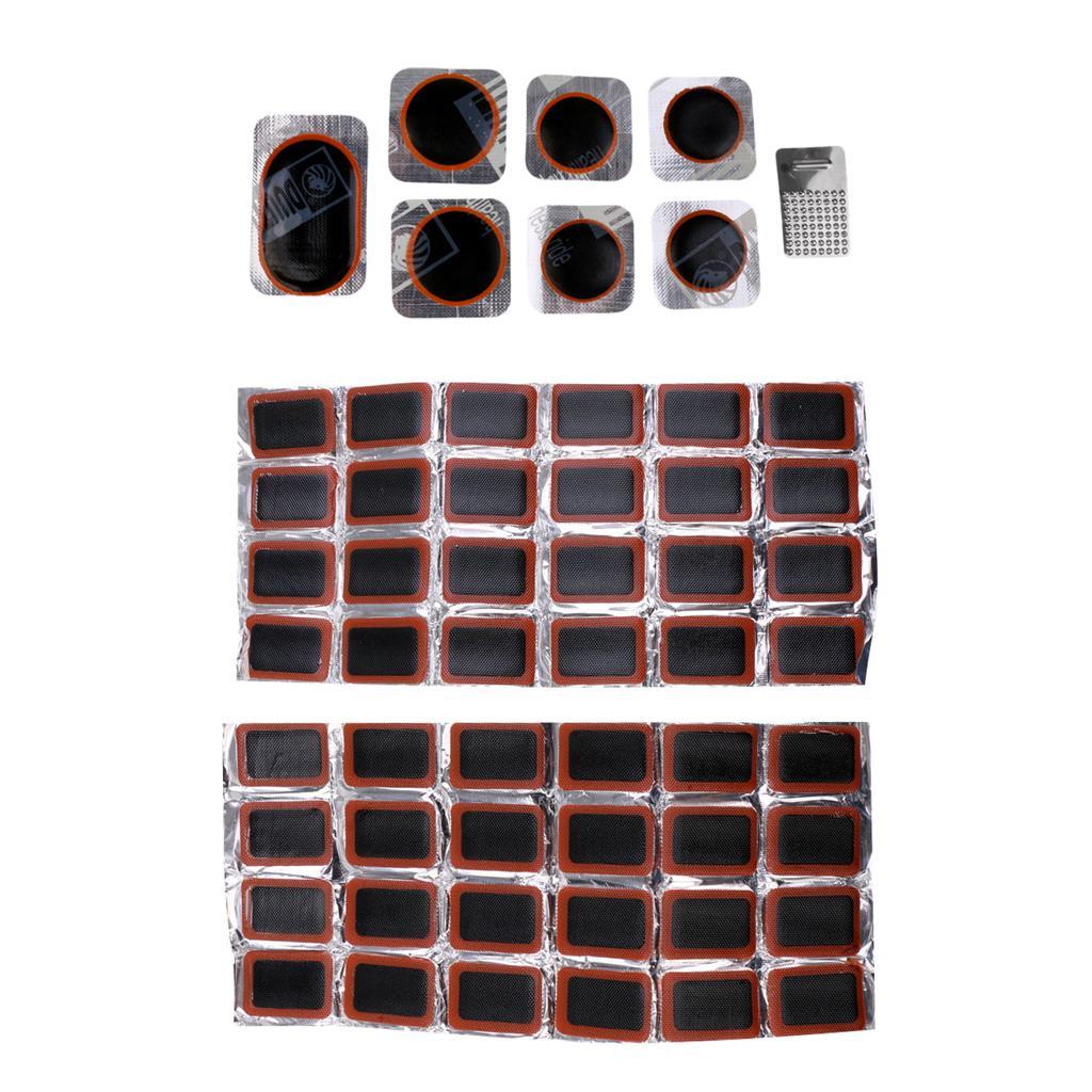 2 Set Bicycle Bike MTB Multi-use Bicycle Cycling Tire Tyre Repair Tools Kit Box Glue Patch
