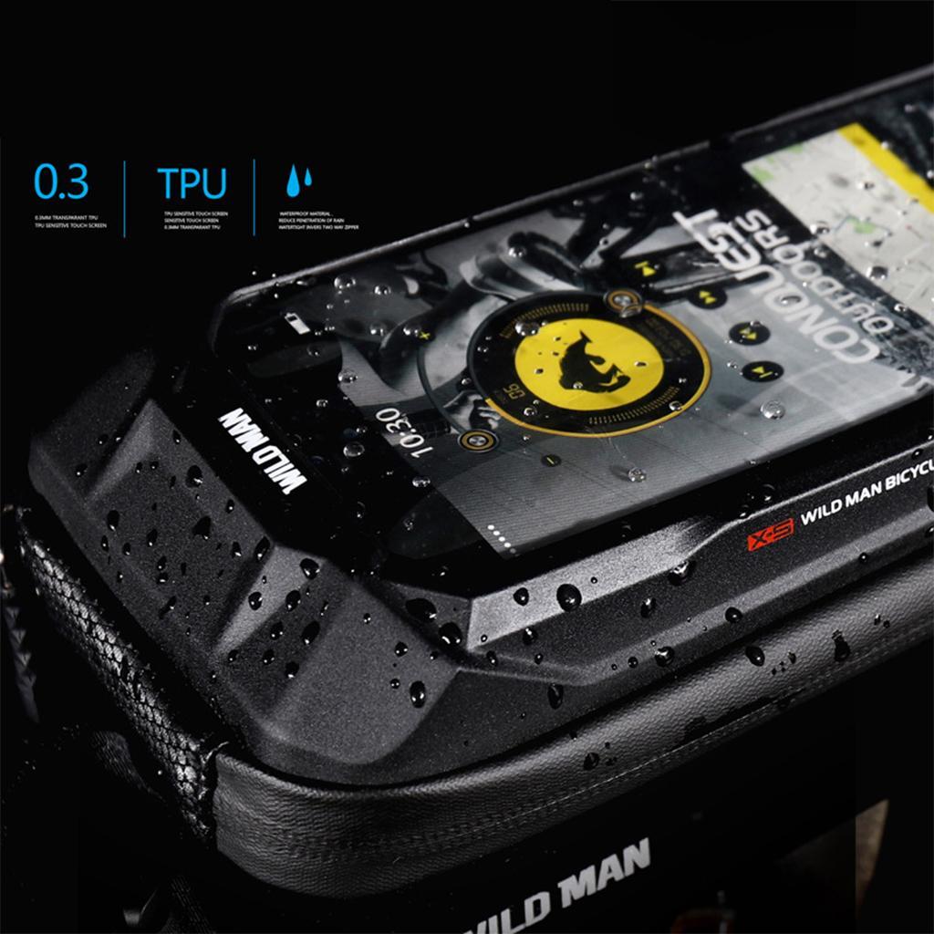 Phone Front Frame Bag  Bag Mount Holder Cycling