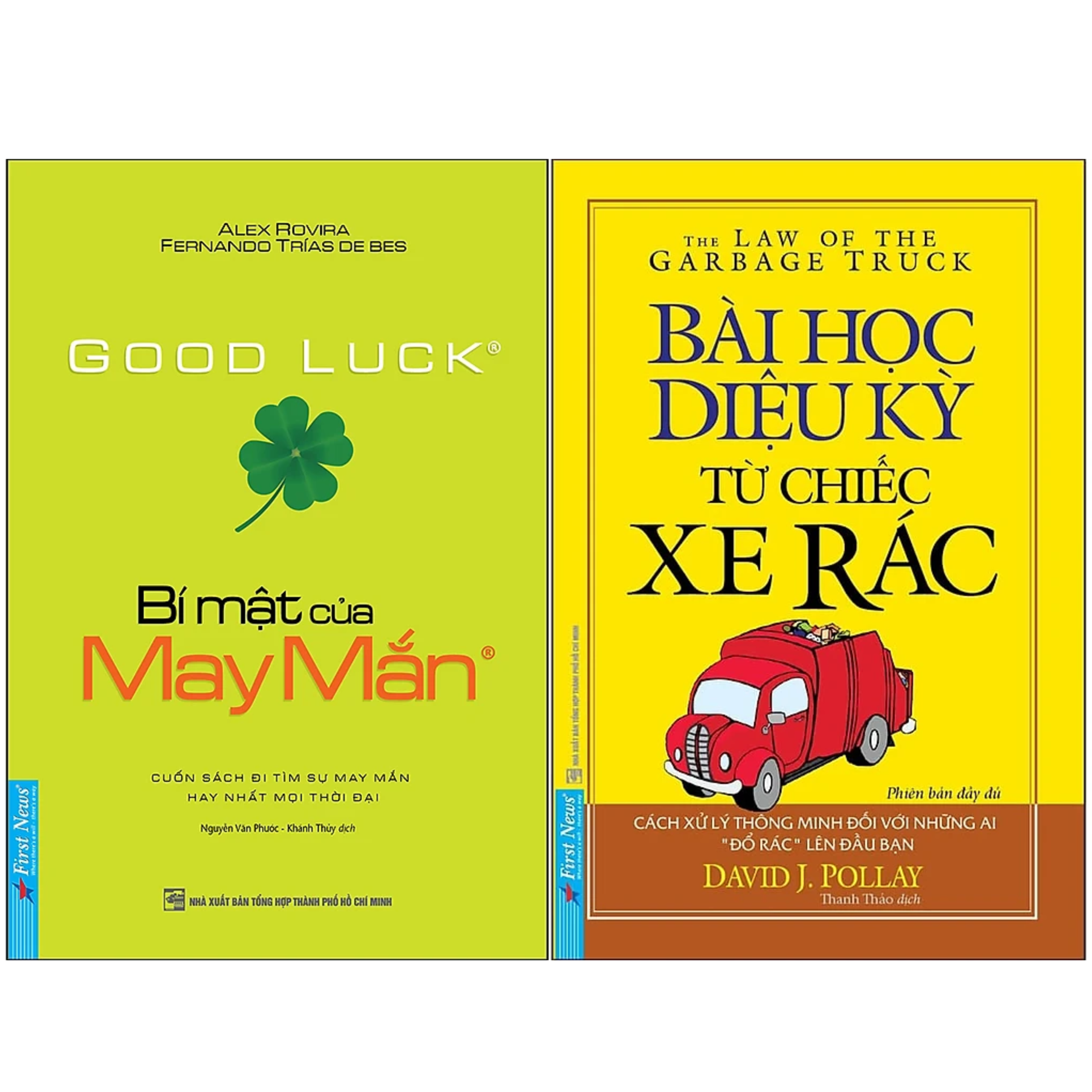 Combo 2Q: Bí Mật Của May Mắn + Bài Học Diệu Kỳ Từ Chiếc Xe Rác