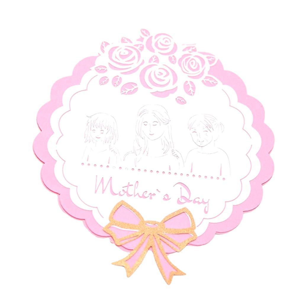 Sweet Freestanding Mothers Day Gift Card Greeting Cards Invitation Card Thank