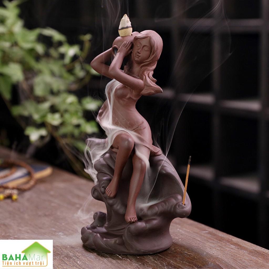 THÁC KHÓI TRẦM HƯƠNG - CÔ GÁI BƯNG VÒ NƯỚC "BAHAMAR" Thích hợp phòng nghiên cứu, phòng ngủ, phòng xông hơi, yoga...