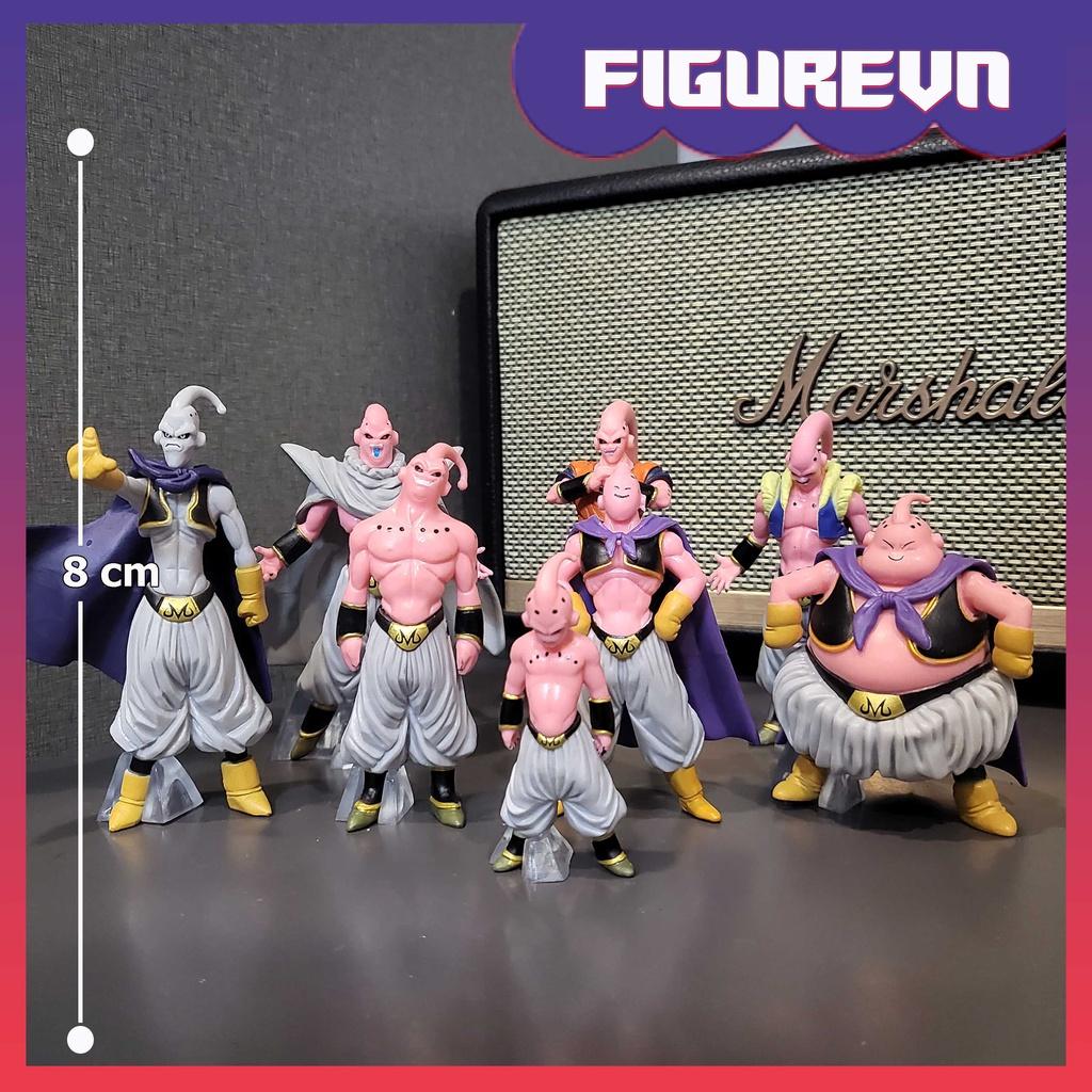 Set 8 con Majin Buu (Ma Bư) cao 5-8 cm - Dragon Ball