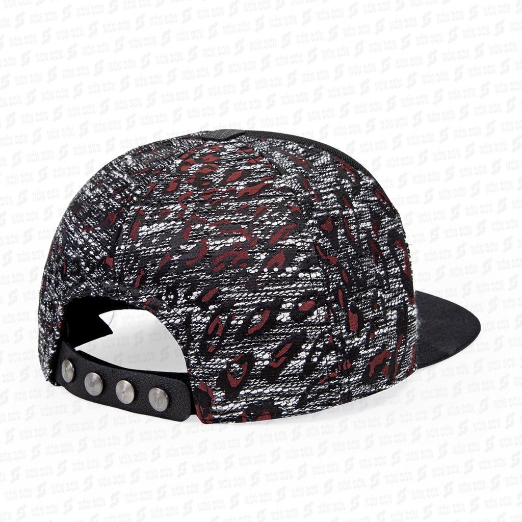 Mũ snapback hiphop nam nữ NÓN SƠN chính hãng MC254-ĐO2HV