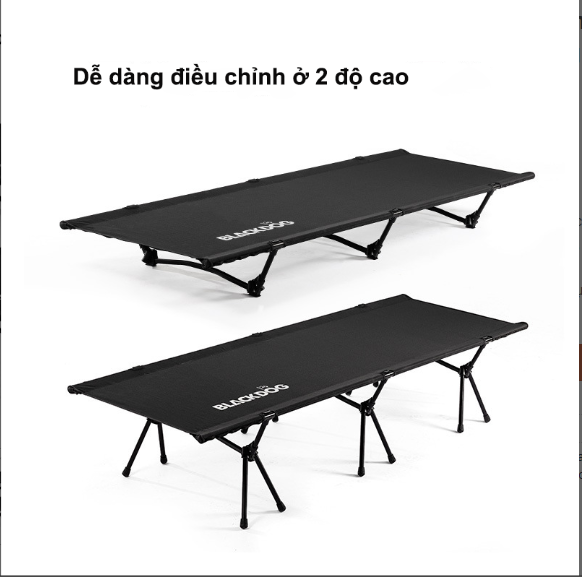 Giường gấp gọn điều chỉnh được chiều cao Blackdog BD-XJC001