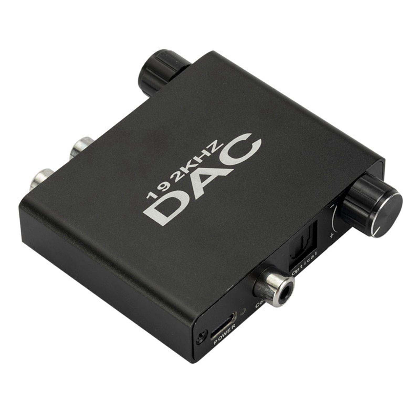 192 DAC SPDIF to Analog Converter Adapter Compact