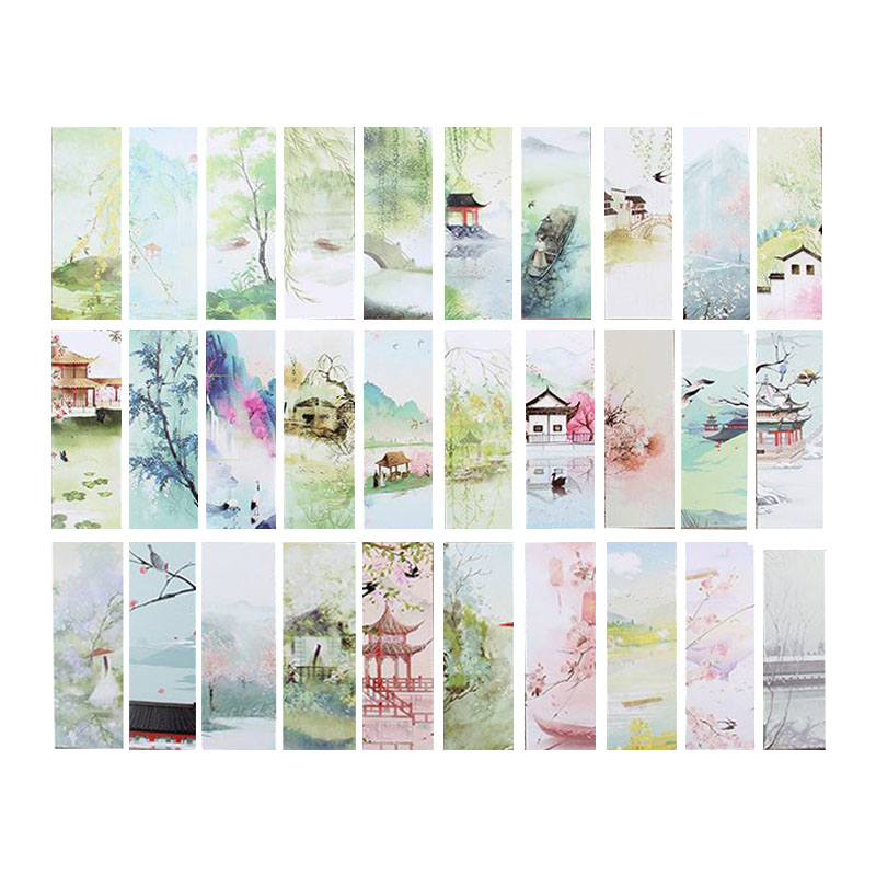 Hộp 30 đánh dấu sách  Bookmark