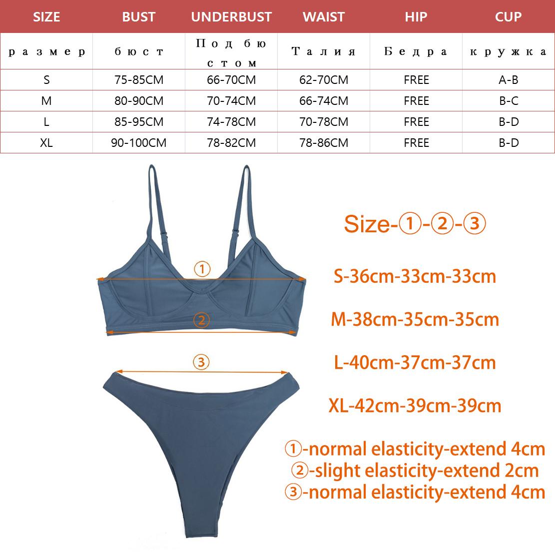 Gợi Cảm Chắc Chắn/Hoa/Dây Buộc Thông Brasil Đẩy Lên Bộ Bikini 2021 Đồ Bơi Quần Áo Bơi Nữ Mặc Đi Biển Bơi bộ Đồ Tắm Đi Biển