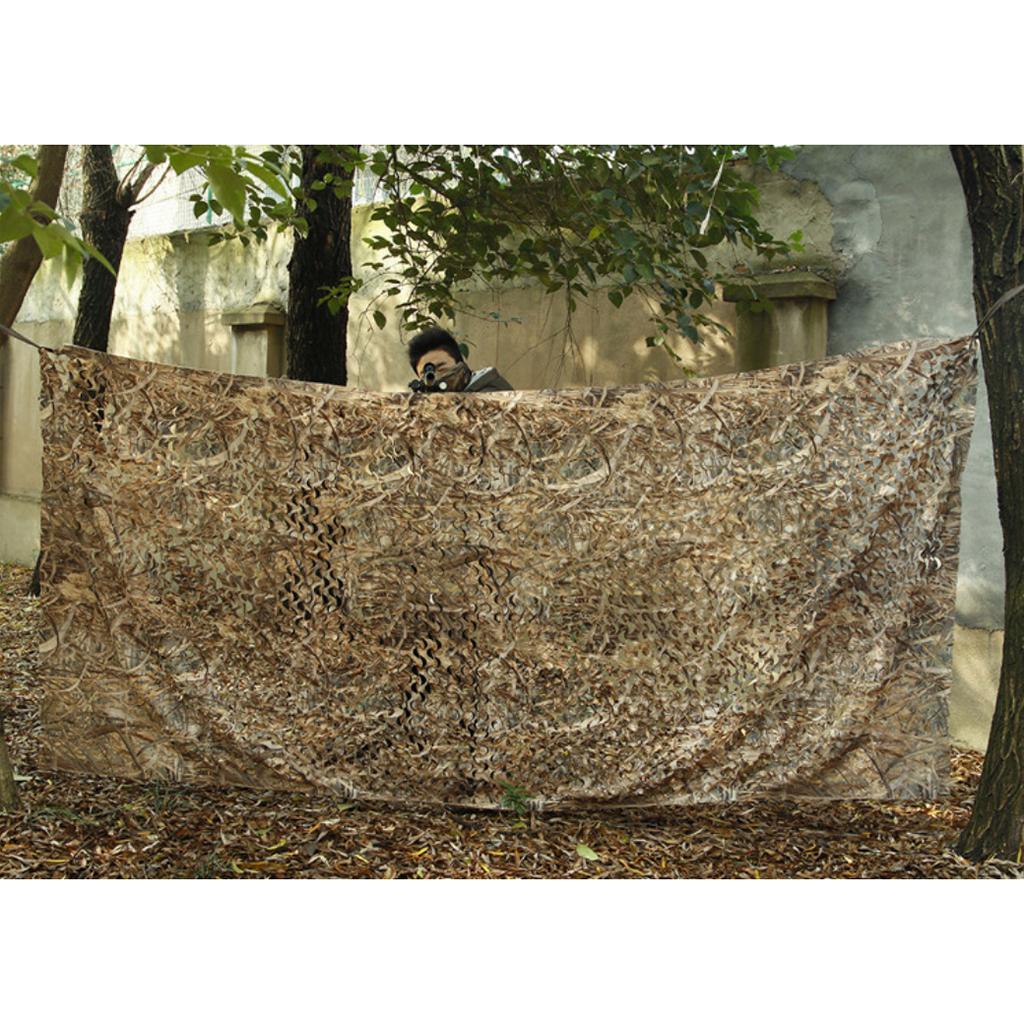 Camouflage Netting Car Leaves Camo Net Camping Fruit Flowers Blinds Mesh Net