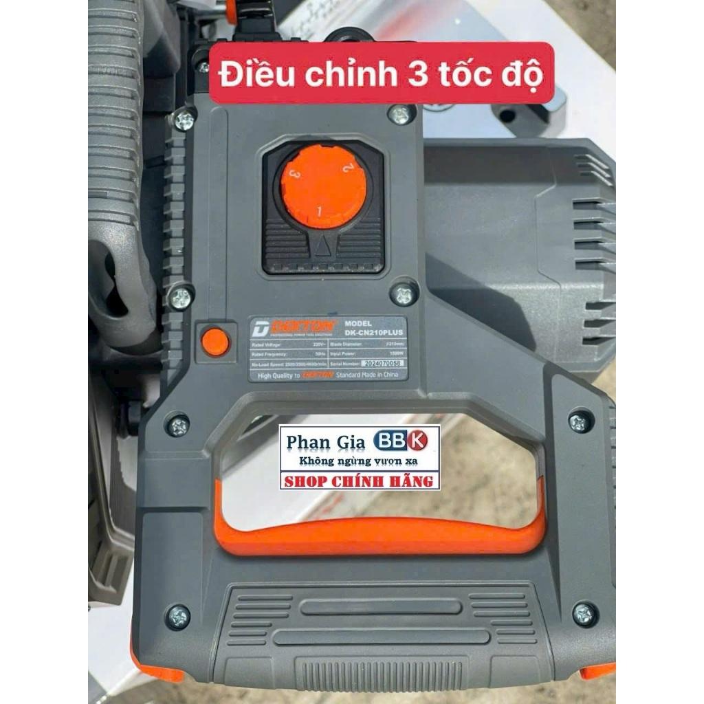 (chính hãƞg) Máy cắt nhôm DEKTON 210mm (DK-CN210PLUS) -Công suất 1500W- Bảo hành chính hãƞg