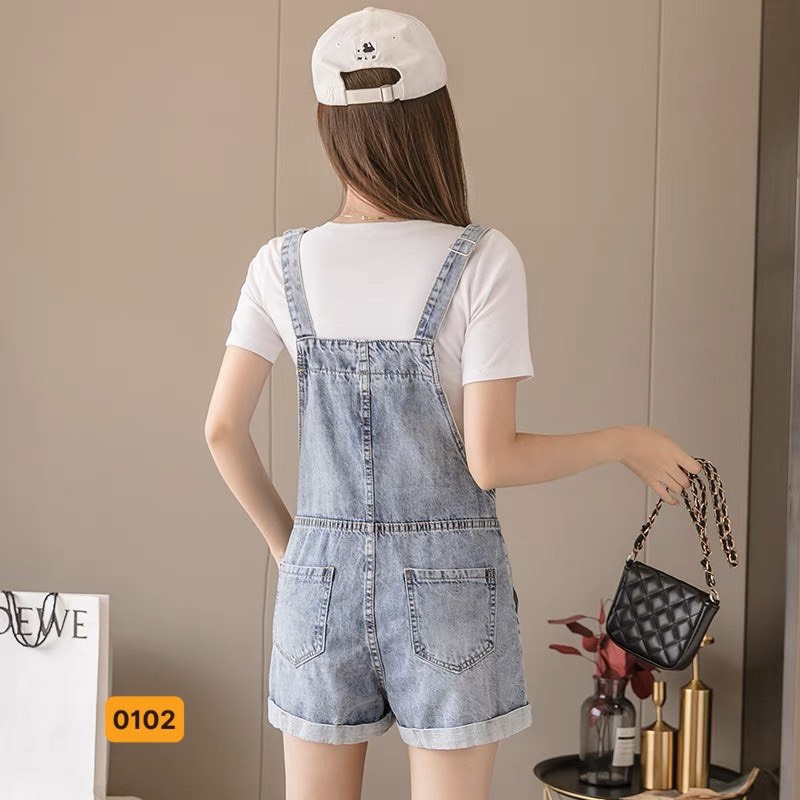 Quần yếm nữ Julido Store, mẫu yếm ngắn theo xu hướng mới nhất MS102