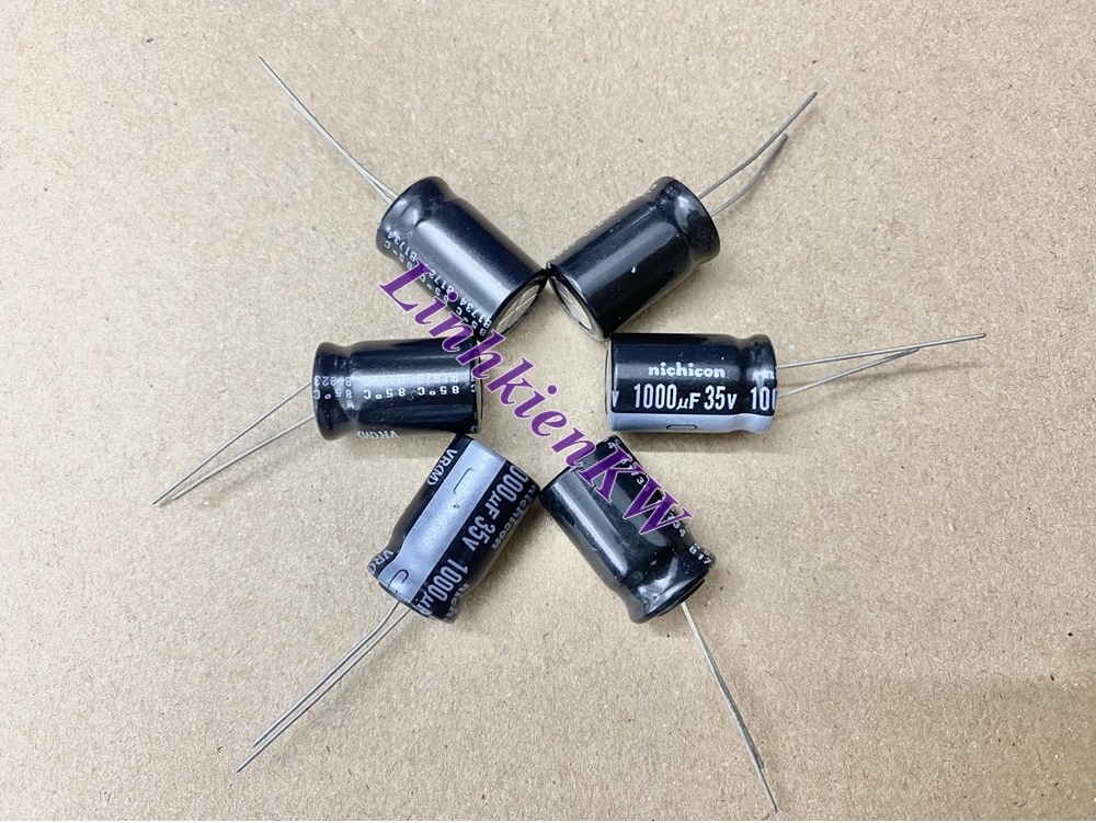 Tụ Hóa 1000uf 35v Nichicon Mới, Chính gốc 100%.