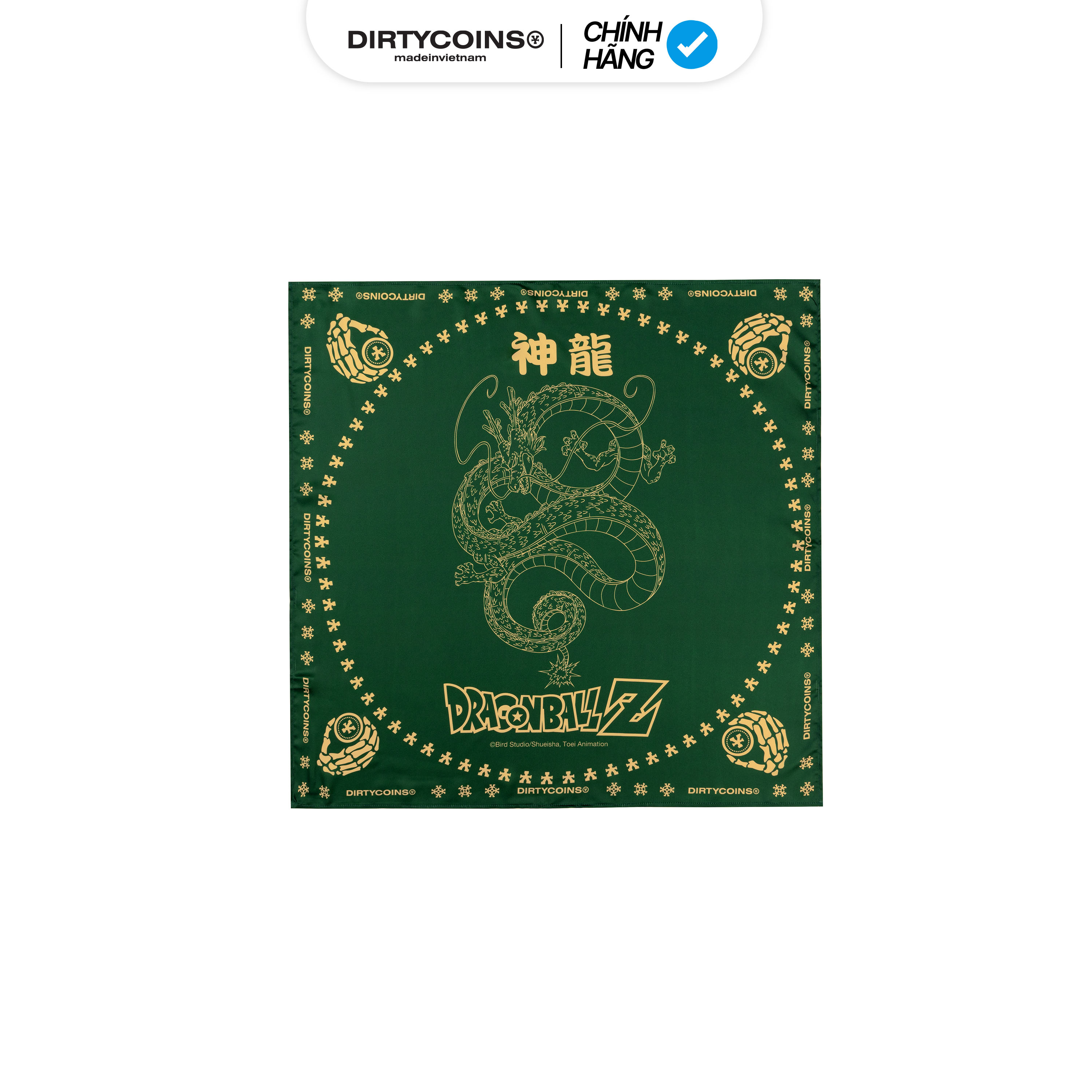 Khăn DIRTYCOINS | DRAGON BALL Z Shenron Bandana - Black