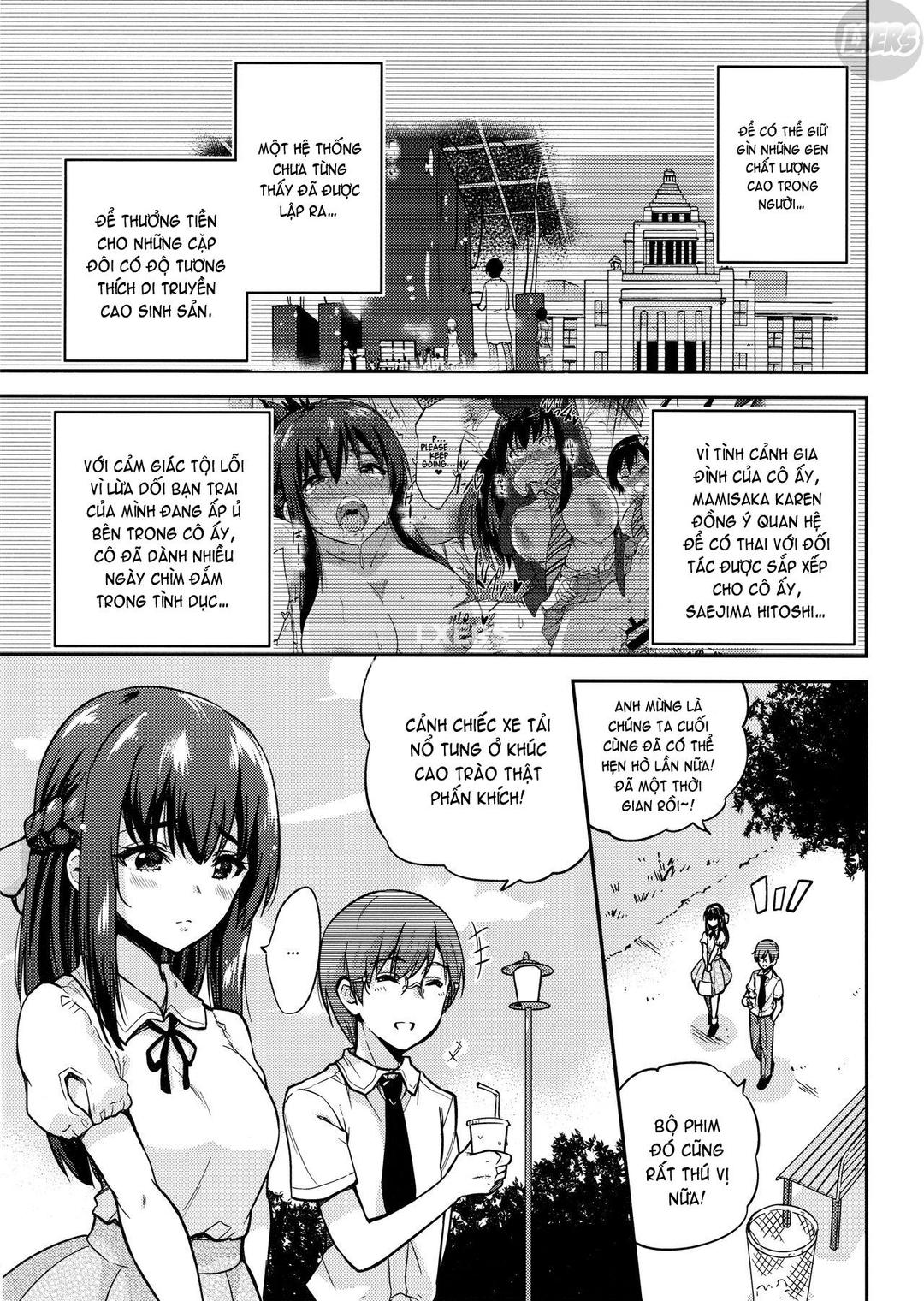 chính phủ cho phép ntr kết hợp tạo em bé chapter 4 2