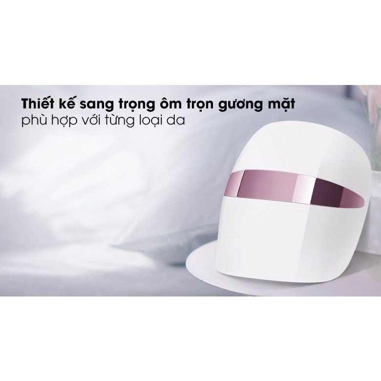 Mặt Nạ Derma LED Chăm Sóc Sắc Đẹp Phái Nữ Chống Nhăn Lão Hóa Da