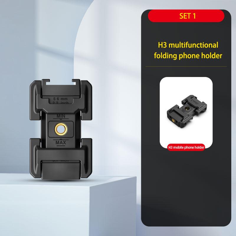 AoChuan T10 Di Động Nhỏ Để Bàn Chân Máy Ảnh SLR Đa Năng Chụp Ảnh Cầm Tay Phát Trực Tiếp Vlog Cho Điện Thoại Chân Đế Máy Ảnh