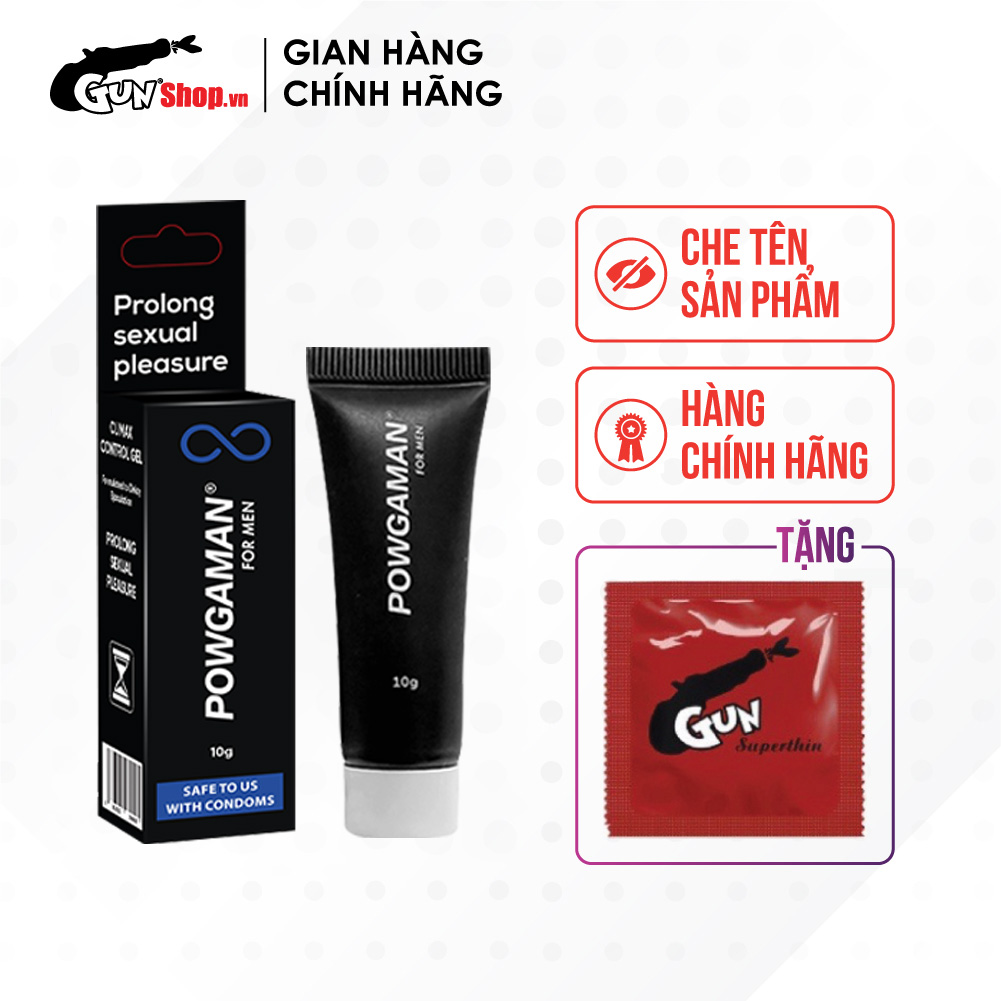 Gel bôi vệ sinh nam Powgaman - Chai 10g | GUNSHOP VIỆT NAM