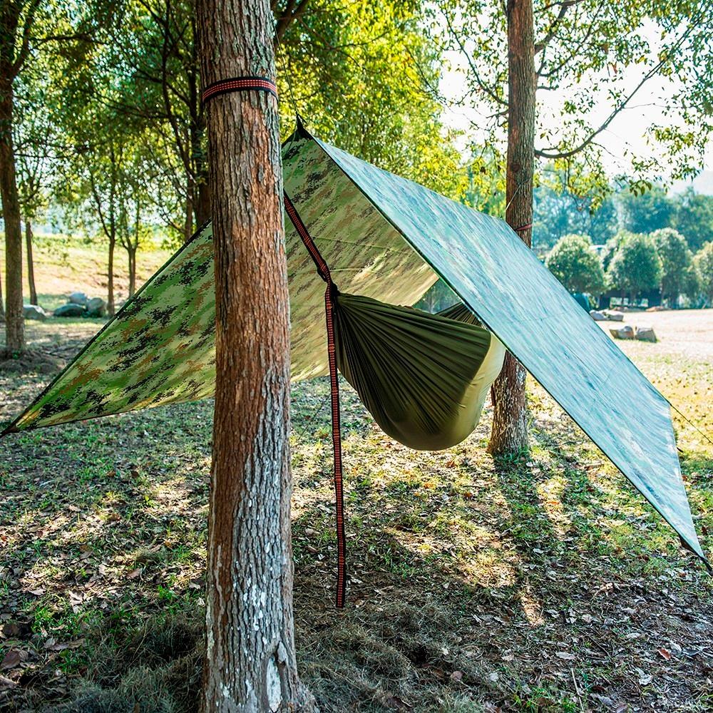 Siêu Nhẹ Di Động Võng Bạt Phủ Ngoài Trời Lớn Treo Lều Chống Mài Mòn Gấp Gọn Chống Tia UV Chống Thấm Nước Đa Chức Năng