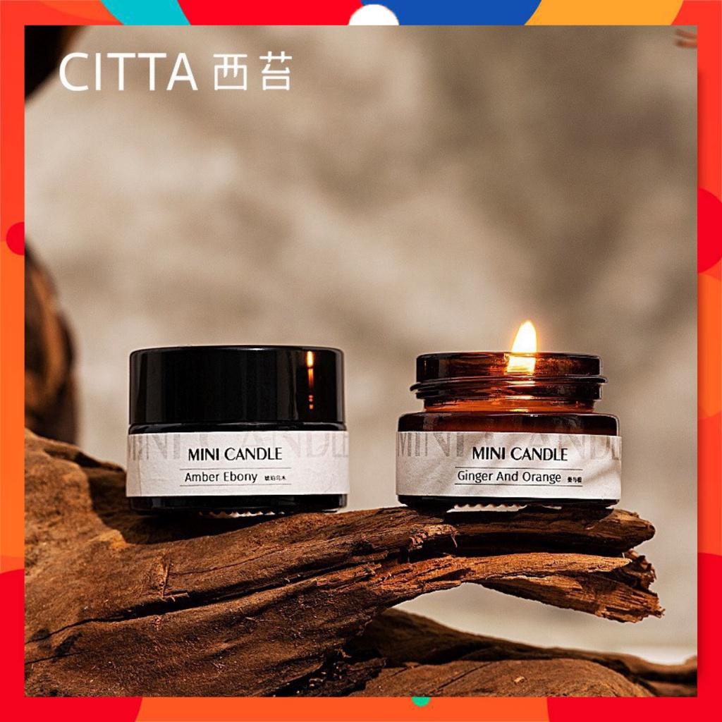 Nến thơm cao cấp Citta Mini Candles (16 mùi lựa chọn)