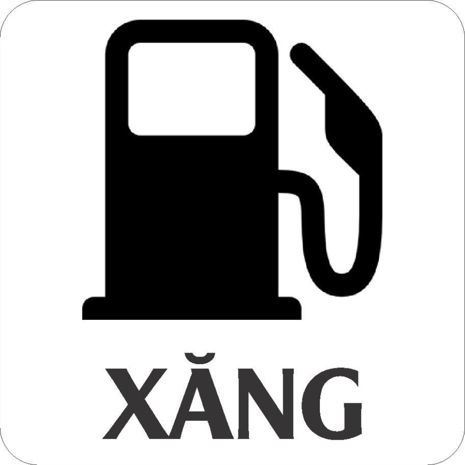 Decal trang trí bình xăng dầu cho xe oto, xe tải Oil-6