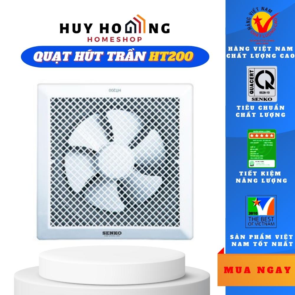 Quạt hút âm trần Senko HT200 - Hàng chính hãng