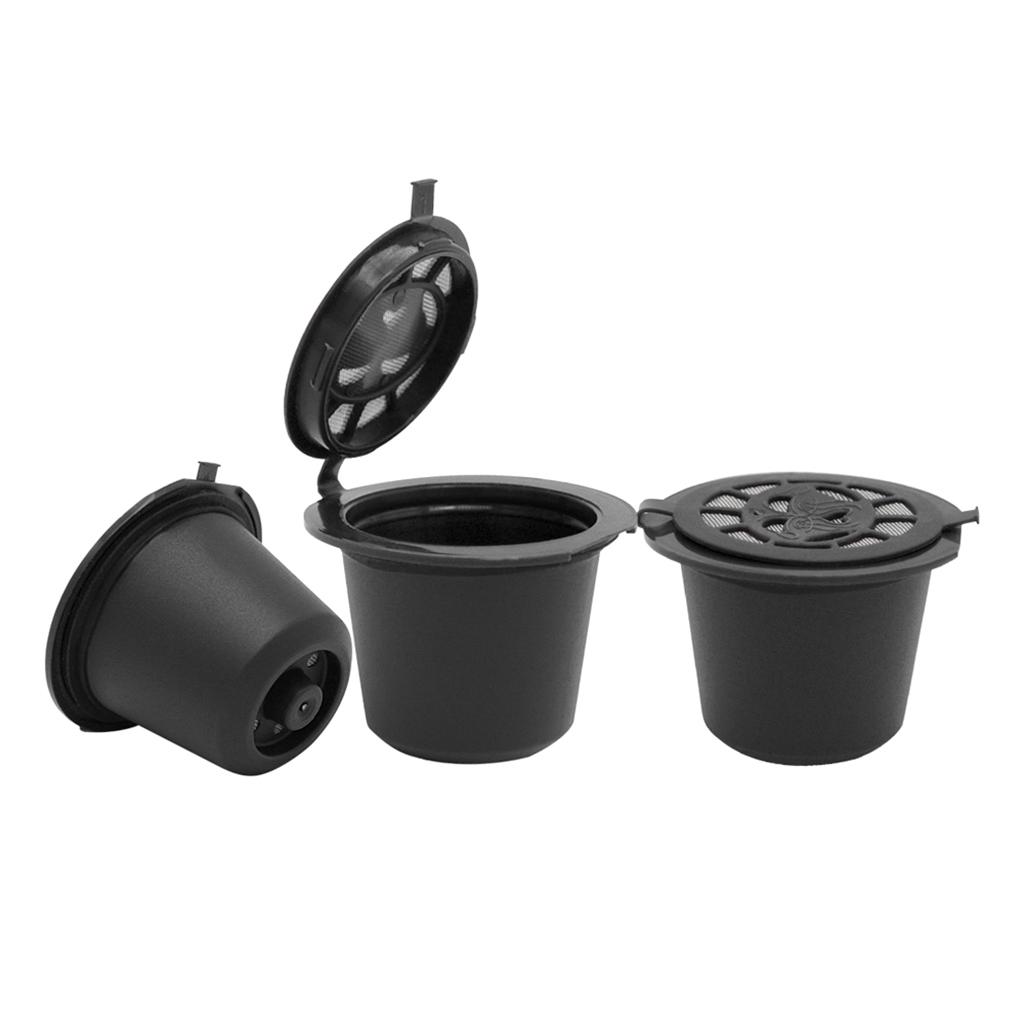 6 Pieces Refillable BPA-Free Coffee Capsule Filter for  Machine