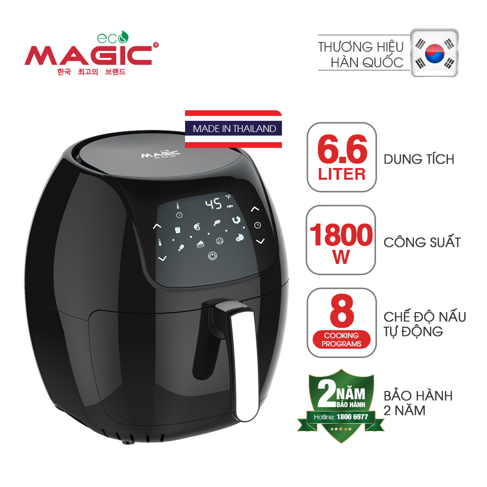 Nồi chiên điện tử Magic Eco AC110 6.6L - Hàng chính hãng