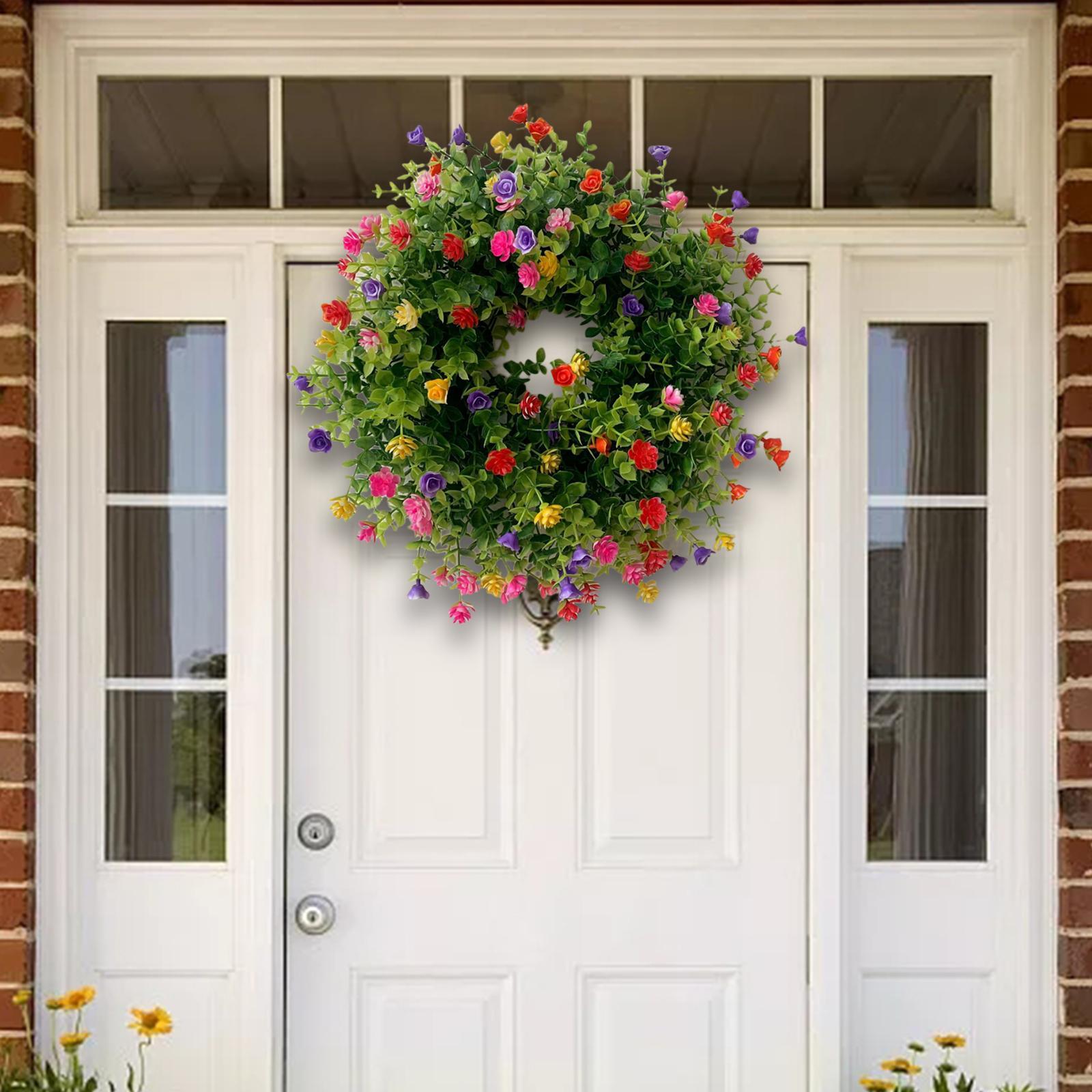 Gypsophila Wreath Floral Wreath for Festival Celebration Wedding Party