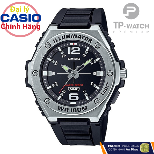 Đồng Hồ Nam Dây Nhựa Casio Standard MWA-100H-1A Chính Hãng - MWA-100H-1AVDF