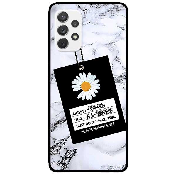 Ốp lưng dành cho Samsung Galaxy A32 - A52 - A72 - mẫu Cúc Nền Đá