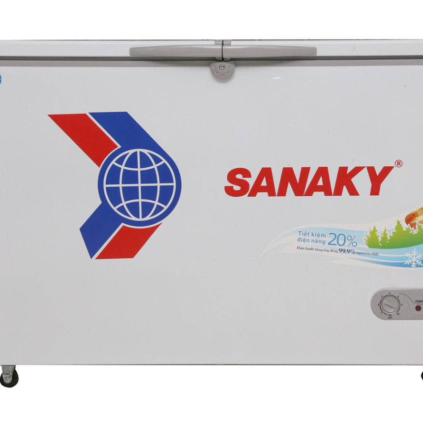 Tủ Đông Dàn Đồng Sanaky VH-6699W1 ( 2 Chế Độ Đông, Mát) (690L) - Hàng Chính Hãng