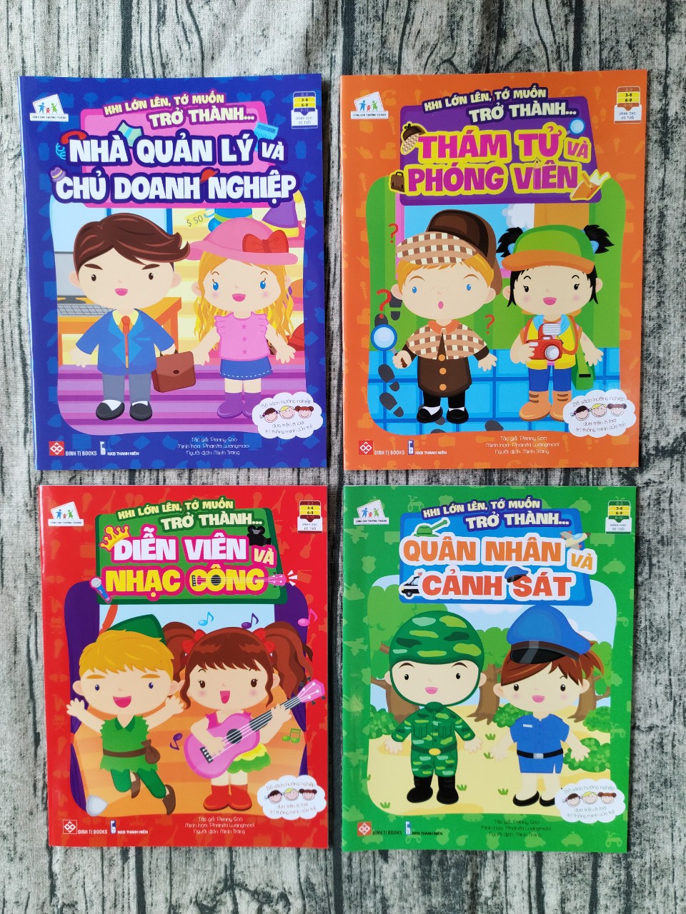 Combo 8 cuốn Khi Lớn Lên, Tớ Muốn Trở Thành...