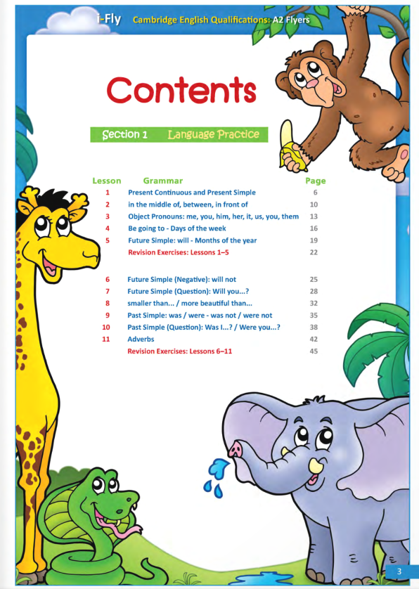 Sách I-Fly (For Revised Exam From 2018 - A2 Flyers Exam And 2 Complete Practice Tests) (Kèm file MP3)