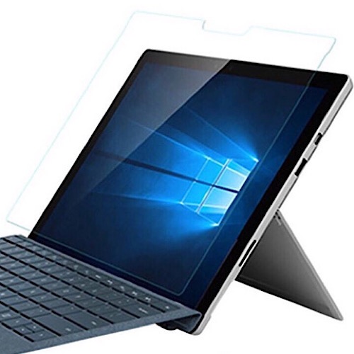 Bộ 2 miếng dán cường lực màn hình và dán mỏng lưng sau cho SURFACE Pro 5 hiệu JCPAL iClara chuẩn 9H / 0.26 mm - Hàng nhập khẩu