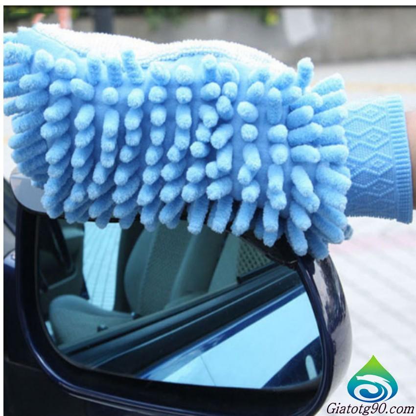 ️️ Bộ 1 chổi lau xe siêu sạch và 1 găng tay lau xe chuyên dụng cao cấp 206350 241