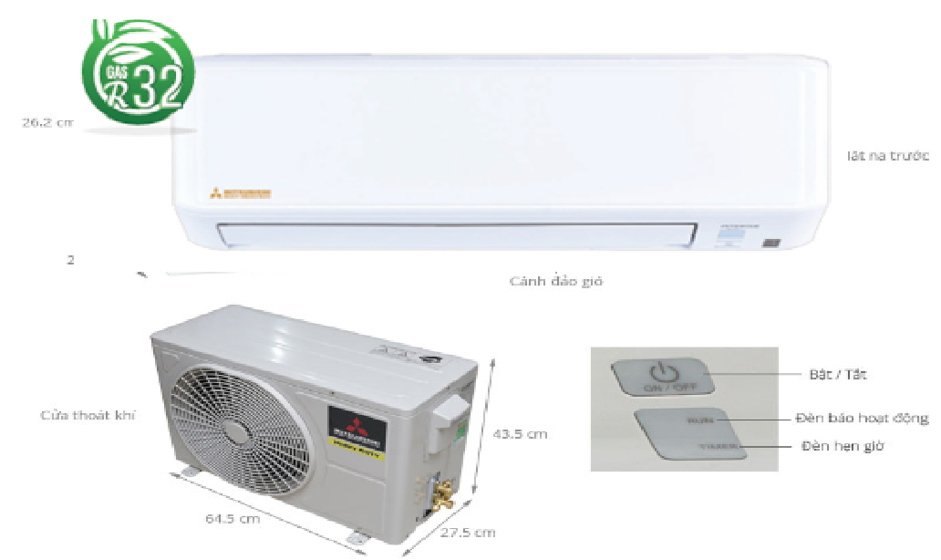 Máy lạnh Mitsubishi Heavy Inverter 1 HP SRK10YZP-W5 - HÀNG CHÍNH HÃNG - CHỈ GIAO HCM